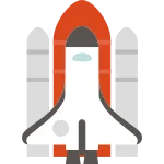 Space Shuttle SVG Icon